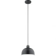 52152BK-Kichler Lighting-Zailey - 1 light Pendant - 9 inches tall by 11.5 inches wide-Black Finish -Traditional Installation